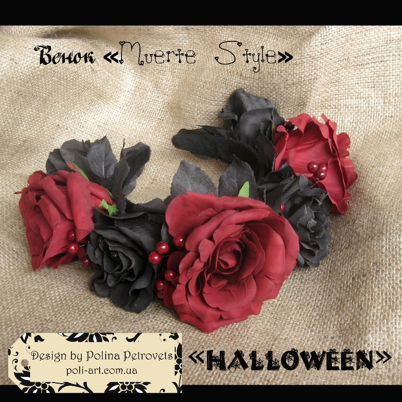 Віночок на Halloween "Muerte Style"